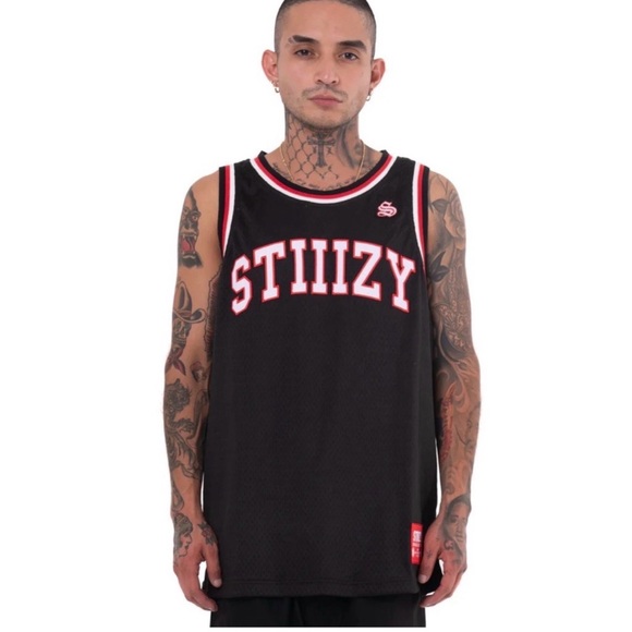 Stiiizy Other - NEW STIIIZY Black Basketball Jersey XL Mens